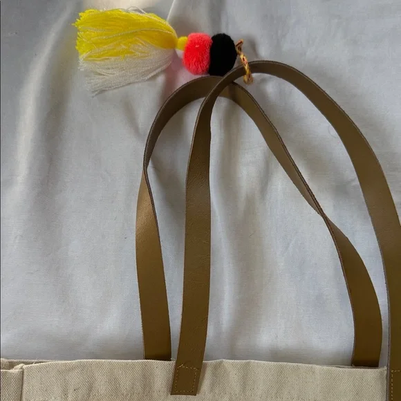 Inspirational Beige Tote Bag - Picture 2 of 4